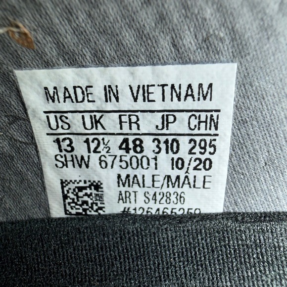 Adidas 4D Fusio Aluminum Gray Core Black Running Shoes S42836 Men's 13 - Picture 5 of 10